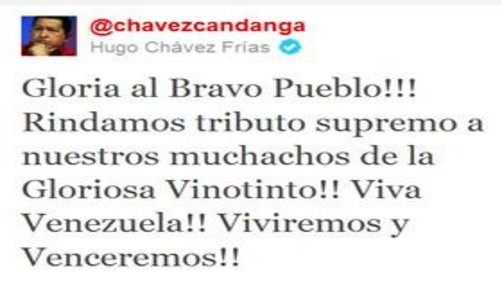 Hugo Chávez celebra triunfo de la selección venezolana Hugo Chávez celebra triunfo de la selección venezolana