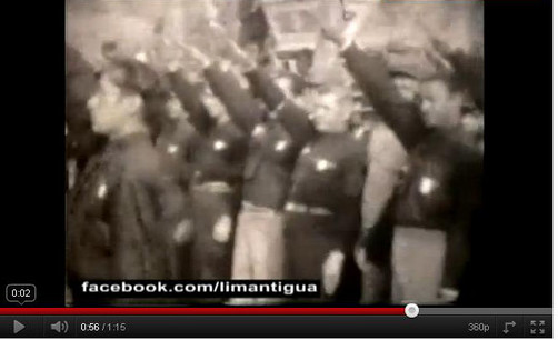 Video de fascistas en Lima