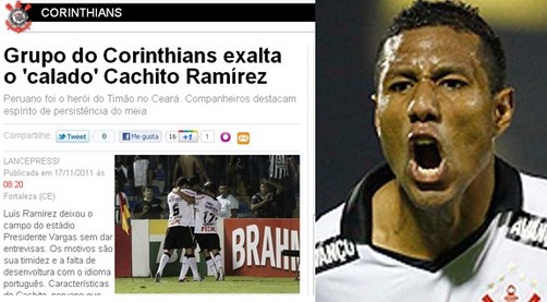 Prensa brasileña elogia a 'Cachito' Ramírez tras su gol