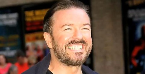Ricky Gervais presentará de nuevo los Globos de Oro