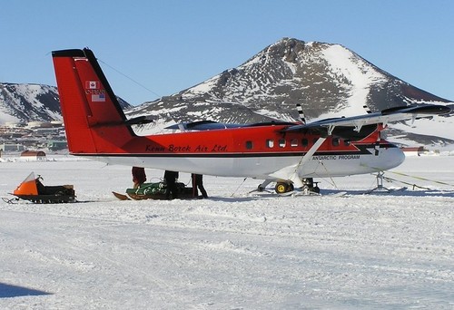 Desaparece un avión con tres canadienses en la Antártida