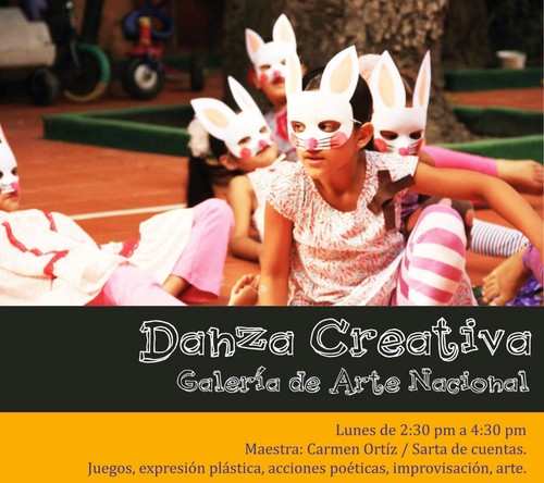 Danza creativa para el público infantil en la GAN