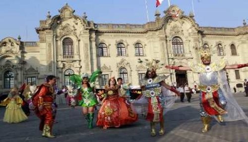 Carnaval de Cajamarca fue presentado en Palacio de Gobierno