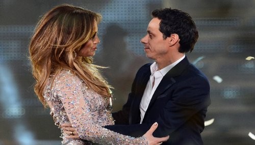 Jennifer Lopez presta apoyo a su ex Marc Anthony