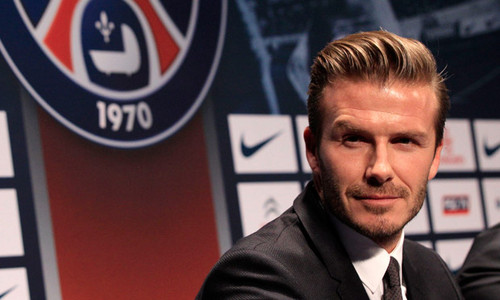 David Beckham fue fichado por el París Saint-Germain