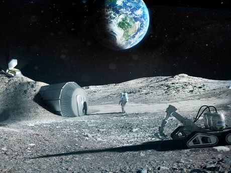 Tienen pensado construir edificios en La Luna