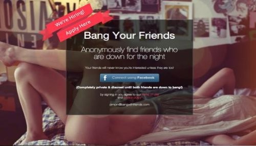 Bang with Friends: el app que te contacta con gente que quiera tener sexo