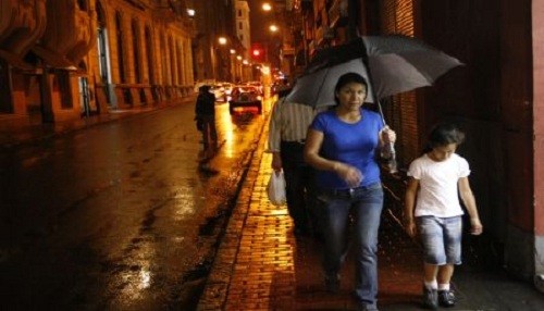 Senamhi advierte incremento de lluvias a nivel nacional