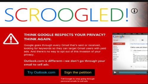 Microsoft lanza campaña contra Google por leer los correos de sus usuarios