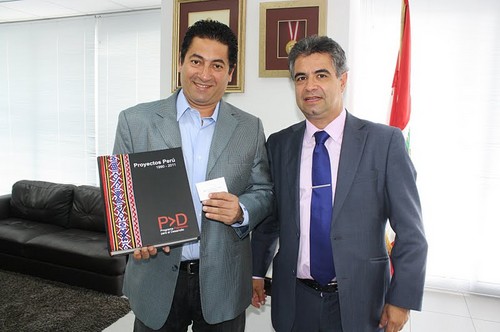 Embajador de España en el Perú, Juan Carlos Sánchez, realizó una visita protocolar al alcalde de San Miguel, Dr. Salvador Heresi