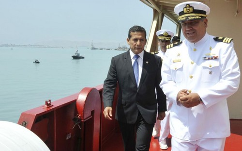 Ollanta Humala es el primer mandatario peruano en  visitar la Antártida