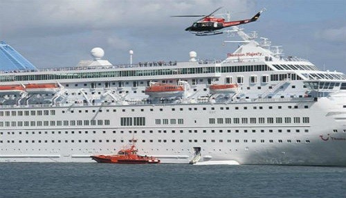 Cinco personas fallecieron en un simulacro de salvamento en un crucero