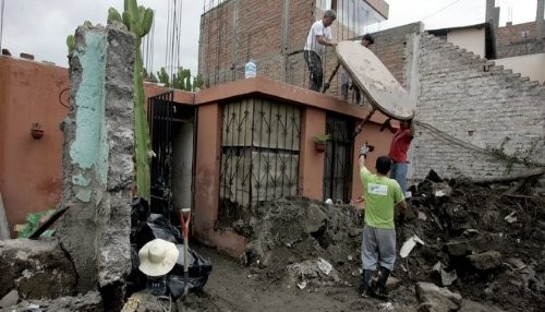 Ica: Lluvias ocasionan daños en las provincias de Nazca y Palpa