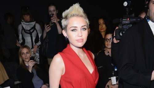 Miley Cyrus asiste a la Semana de la Moda Nueva York [FOTOS]