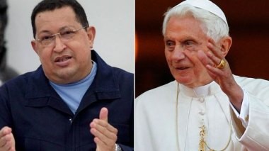 De Benedicto XVI al presidente Chávez