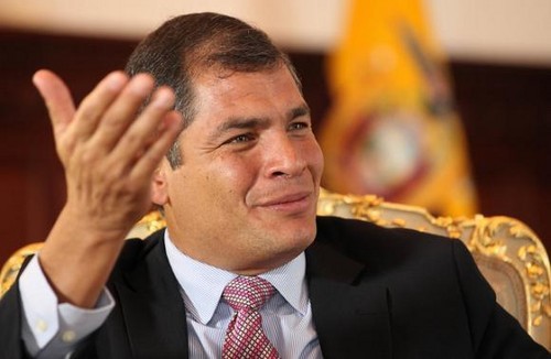 Rafael Correa tras sufragar: espero que sean las elecciones más transparentes de la historia