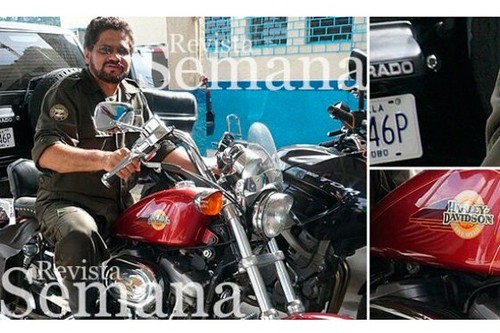 Las FARC: difunden imagen de Iván Márquez montando una Harley Davidson