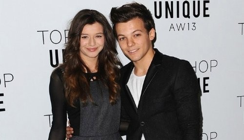 Louis Tomlinson y Eleanor Calder asisten a desfile de Topshop Unique [FOTOS]