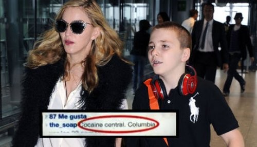 Comentario del hijo de Madonna enfada a Colombia