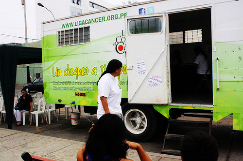 Campaña contra el cáncer en San Miguel