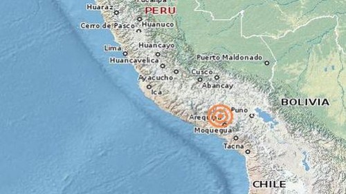 Sismo de 4,7 grados sacudió Arequipa