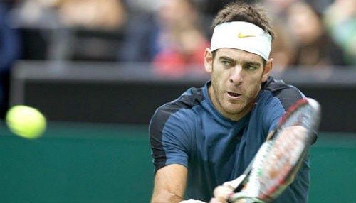 Juan Martín Del Potro perdió ante el francés Gilles Simon