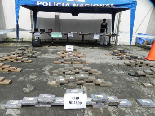 Ecuador se ha convertido en la nueva ruta del narcotráfico para transportar droga