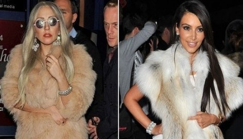 Lady Gaga furiosa con Kim Kardashian por robarle a su diseñador