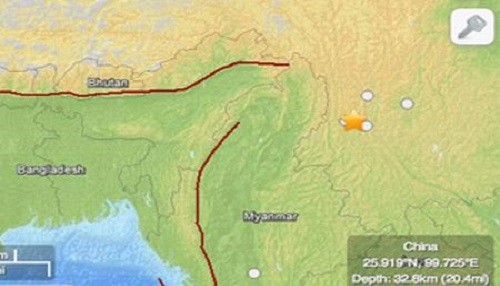 Sismo de 5,5 en China dejó más de 30 heridos