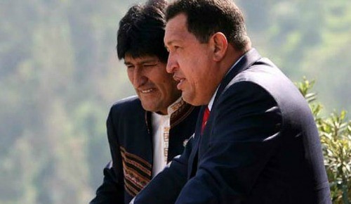 Evo Morales sospecha que EE.UU tuvo algo que ver con la muerte de Hugo Chávez