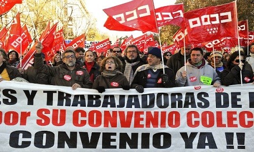 Sindicatos a Mariano Rajoy: sus políticas de austeridad son un suicidio