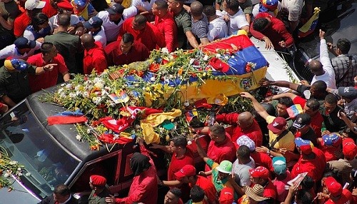 Hugo Chávez será llevado al Panteón Nacional