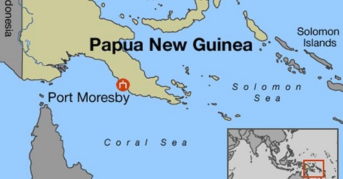 Sismo de 6,7 grados sacudió Papúa Nueva Guinea