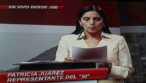 Patricia Juárez: 'Fui retirada del debate'