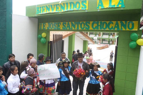 [Huancavelica] Entregan moderna infraestructura educativa en Palermo Churcampa