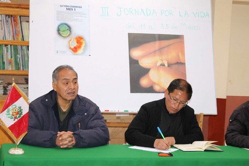 [Huancavelica] Organizan III Jornada Por La Vida: NO AL ABORTO