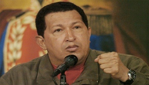 Chávez, en su mausoleo