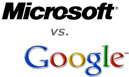 Google a Microsoft por campaña: dedícate a mejorar tus productos