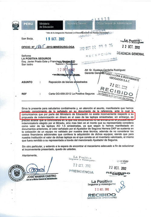 MINEDU podría haber comprado las laptops con monto depositado
