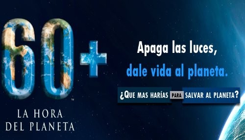 Únete este 23 de marzo a La Hora del Planeta 2013