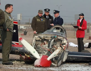 Dos pilotos de la Fach murieron al estrellarse su aeronave