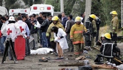 México: 13 muertos y cientos de heridos por explosión de fuegos artificiales