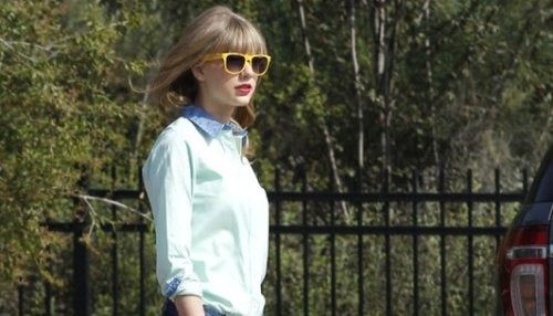 Taylor Swift captada filmando un nuevo clip [VIDEO]