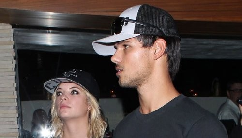 Taylor Lautner y Ashley Benson salen a cenar juntos [FOTOS]