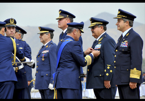 Delegación peruana participó en el  centenario de la  Fuerza Aérea  de Chile [FOTOS]