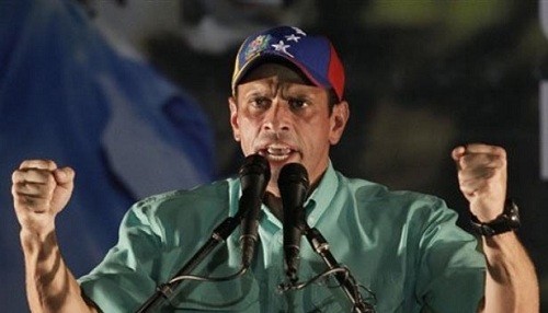 Capriles si vence a Maduro: no entregaré Venezuela ni a Cuba ni a los yanquis