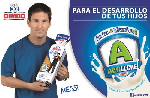 Bimbo lanza nuevo Pan Blanco con Actileche (VIDEO de Leonel Messi)