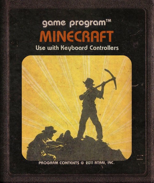 ¿Se imaginan juegos actuales como cartuchos para Atari?