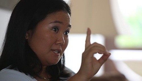 Keiko Fujimori: 'Ollanta Humala es un cero a la izquierda'
