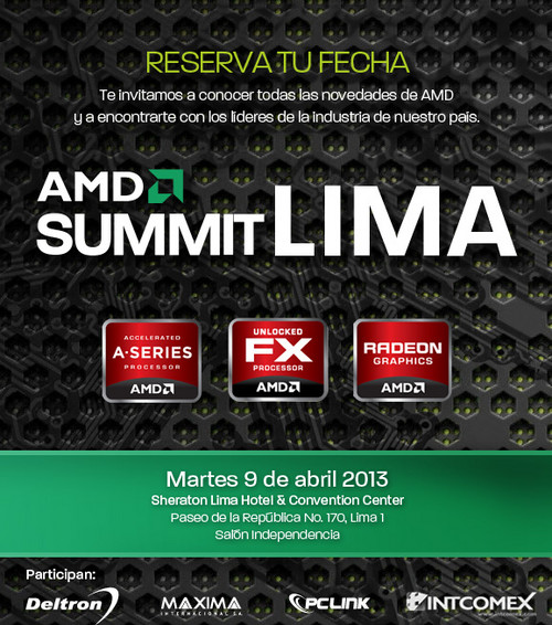 Vuelve el AMD Summit en Lima